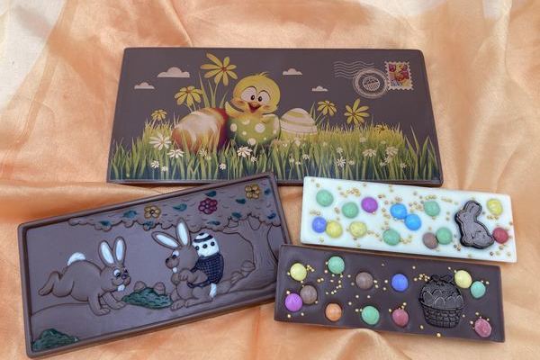 Schokoladentafeln Pos. 24 bis 26